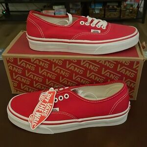 Vans Authentic Red Women 6.5